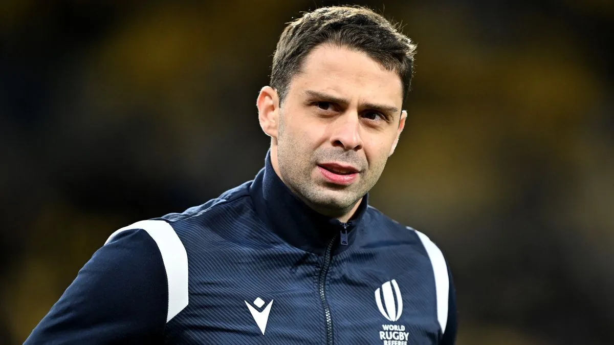 Illness forces referee change for second test between All Blacks and Springboks in Cape Town